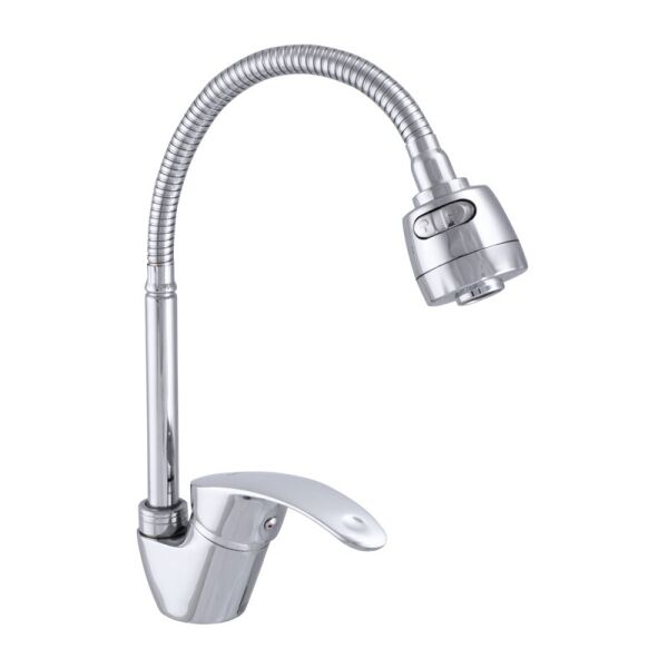 

Смеситель для кухни YUB 135 с рефлективным изливом ZX2948 Zerix Стальной (ZX2948)