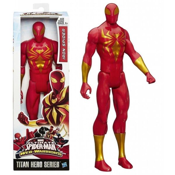 

Большая игровая подвижная фигурка супергерой Hasbro Железный Паук IronSpider Titan Hero Series детская игрушка