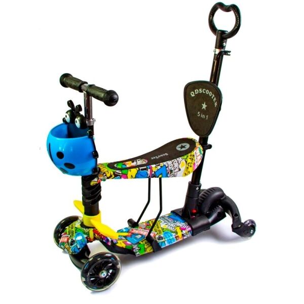 

Самокат деткаий Scooter ''Божья коровка'' 5in1 Graffity (4-х колесный)