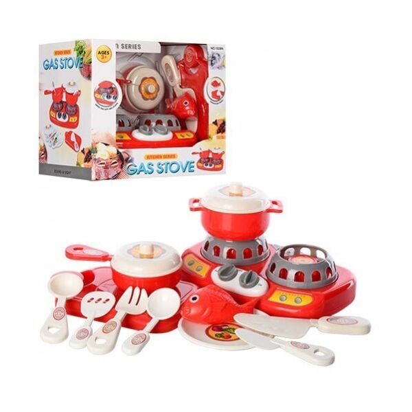

Кухня A-Toys 1939N Плита, Звук, Свет, Посуда, 23-20-17 см