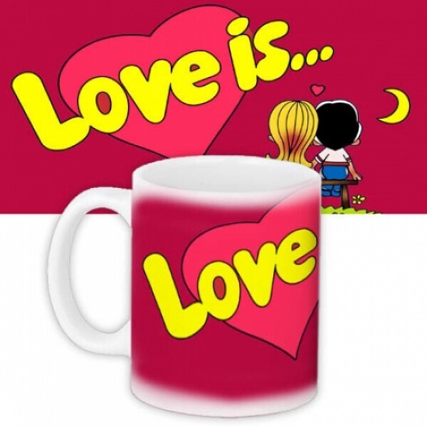 

Чашка red Love is... For Арт. 112016