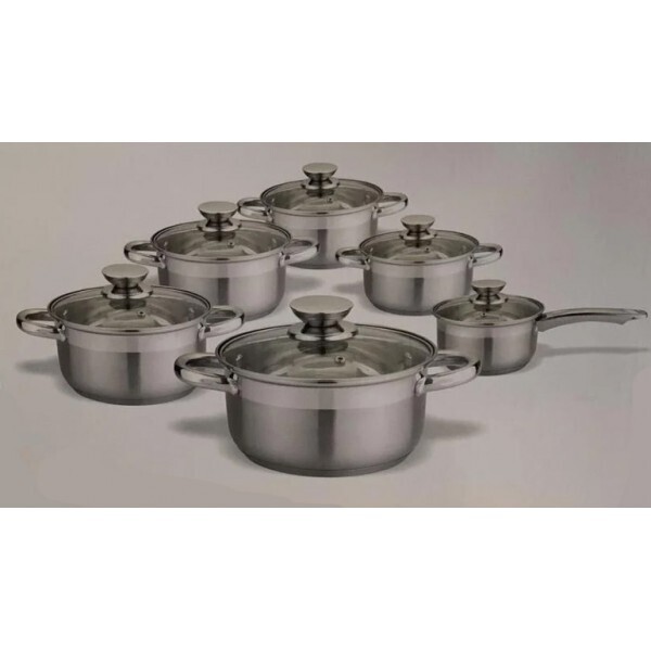 

Набор посуды Ritter из нержавеющей стали 12 предметов (88-222-032) (NP)