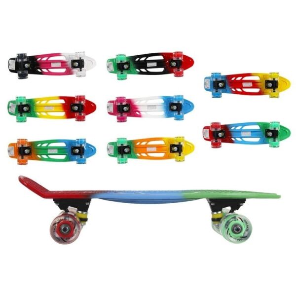 

Скейт A-Toys GSK-0014 пластик, PU свет 68 * 19 см. Разноцветные