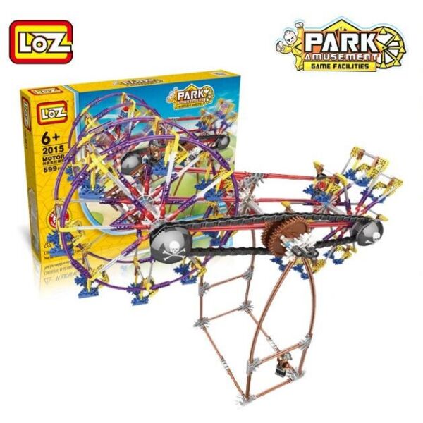

Электромеханический конструктор LoZ "AMUSEMENT PARK ROTARY WHELL" 599 ДЕТАЛЕЙ