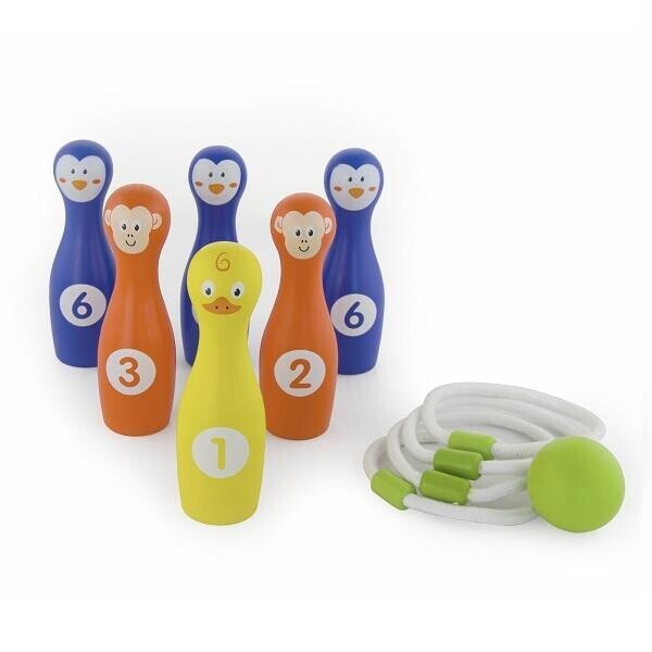 

Игра Viga Toys 2-в-1 Боулинг и кольцо (50665)