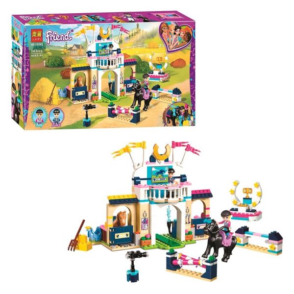 

Конструктор Toys (Lari) "Friends" (11202) Соревнования по конкуру, 343 деталей