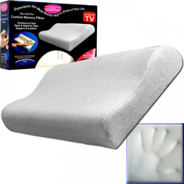 

Ортопедическая подушка Comfort Memory Pillow, подушка с памятью