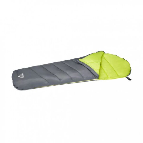 

Спальный мешок одноместный на молнии в чехле Bestway 68102(Grey)