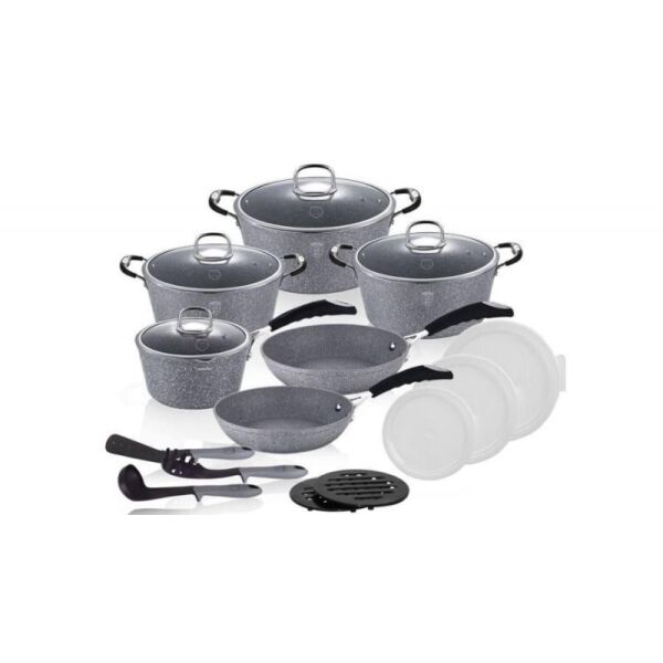

Набор посуды Berlinger Haus Stone Touch Line BH-6196 18 предметов
