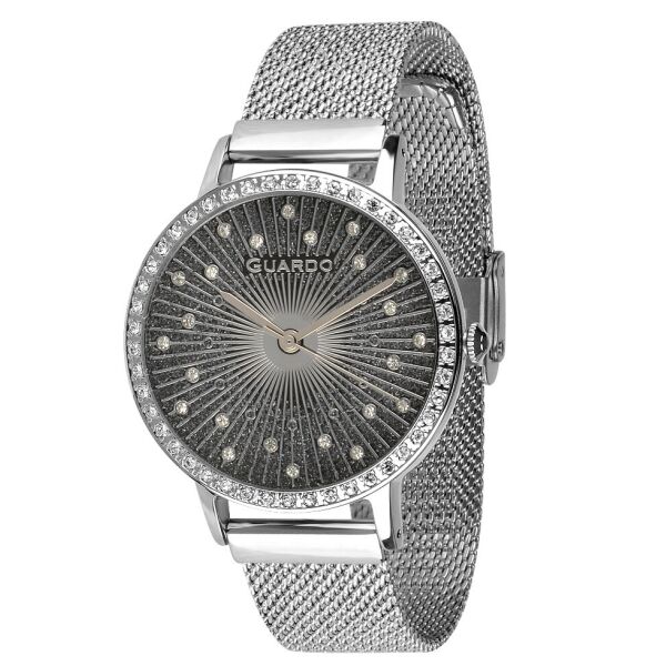 

Часы женские Guardo 011626-1 серебряные