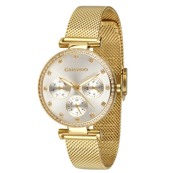 

Часы женские Guardo B01652-3 золото