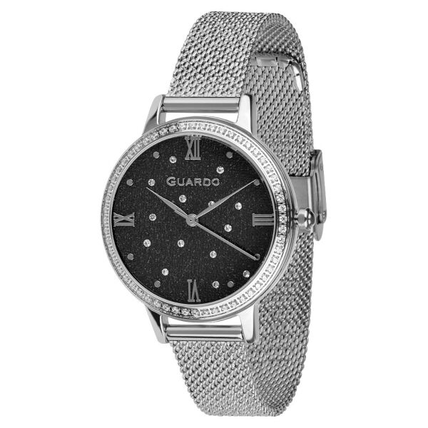 

Часы женские Guardo B01340-1 серебристые
