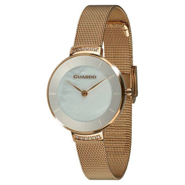 

Часы женские Guardo 012439-5 розовое золото