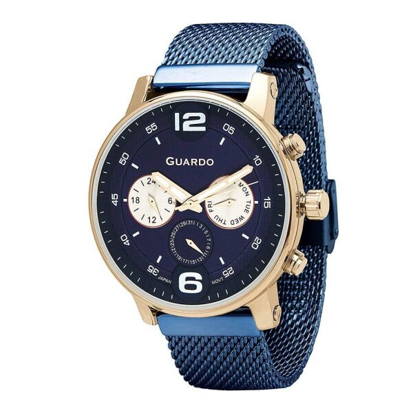 

Часы мужские Guardo 12432(2)-4 синие