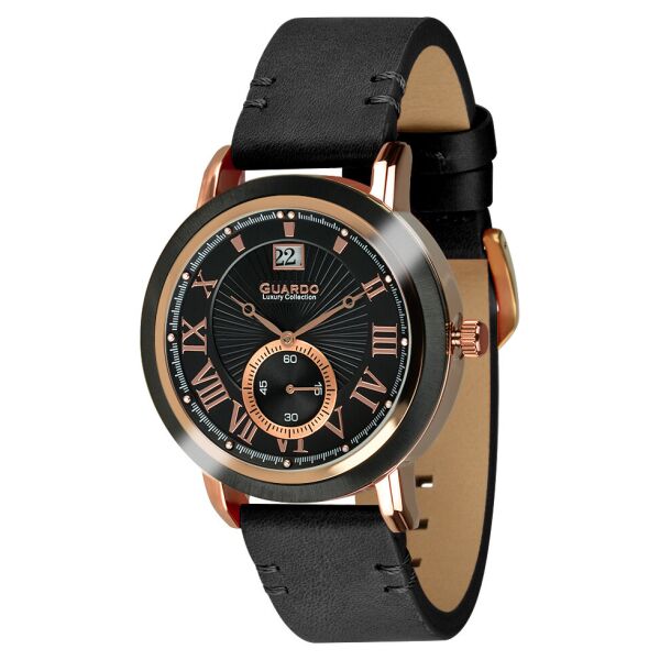 

Часы мужские Guardo S01636-5 бронзовые
