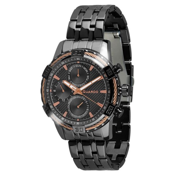 

Часы мужские Guardo B01352-(1)-5 черные