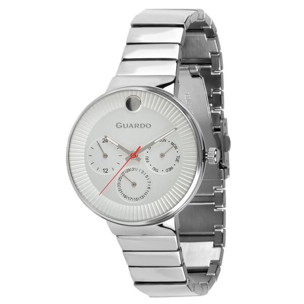 

Часы женские Guardo B01400-(1)-2 серебряные