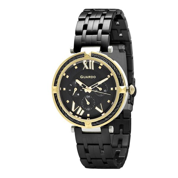 

Часы женские Guardo T01030(1)-3 черные