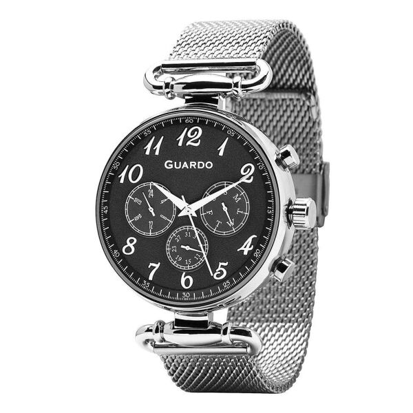 

Часы женские Guardo 11221-1 серебряные