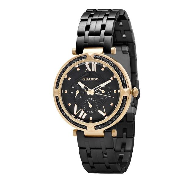 

Часы женские Guardo T01030(1)-6 черные