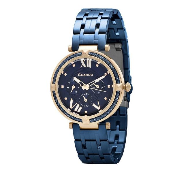 

Часы женские Guardo T01030(1)-7 синие