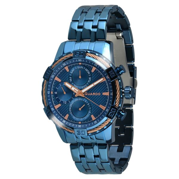 

Часы мужские Guardo B01352-(1)-6 синие