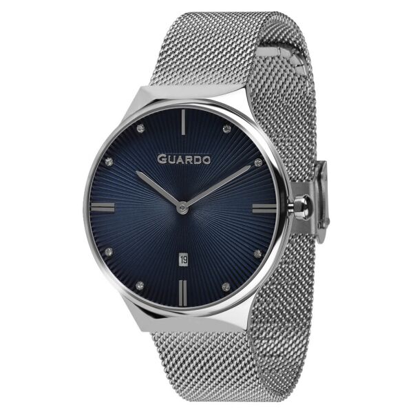 

Часы женские Guardo 012473-(1)-2 серебряные