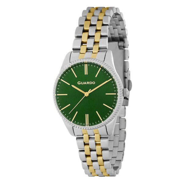 

Часы женские B01095-2 серебристый с позолотой