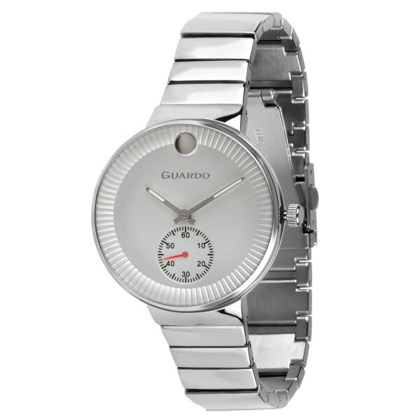 

Часы женские Guardo B01400-(2)-2 серебряные
