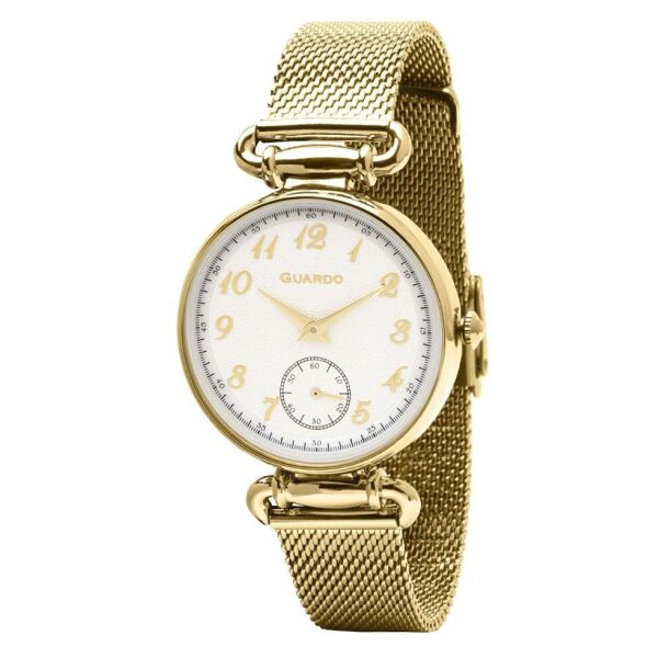 

Часы женские Guardo 11894-4 золотистые