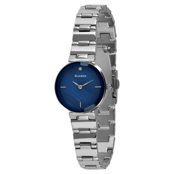 

Часы женские Guardo T01070-2 серебряные