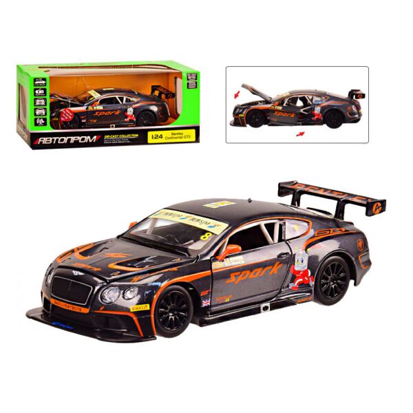 

Машина металлическая Bentley Continental GT3 Concep АВТОПРОМ 68267A