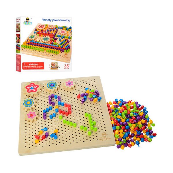 

Деревянная игрушка Мозаика MD 1185