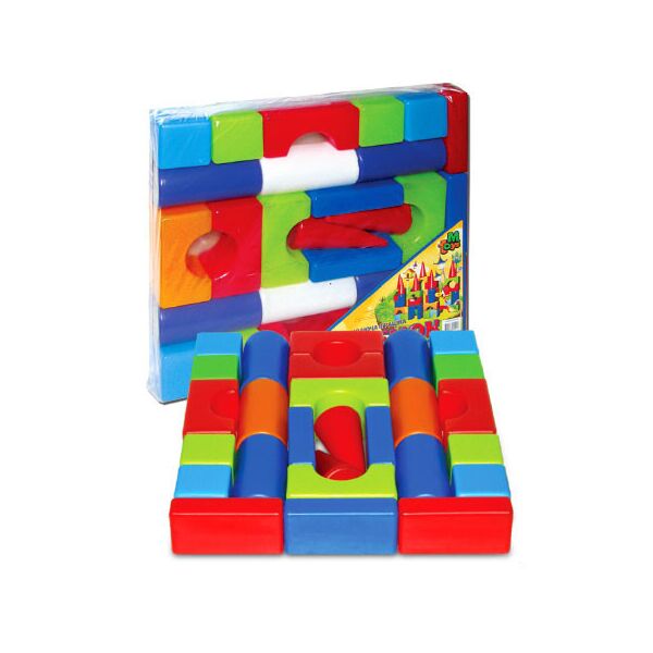 

Набор строительный для самых маленьких Теремок Средний 08072