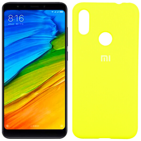 

Чехол силиконовый оригинальный для Xiaomi Mi6x/Mi A2 Желтый FULL (26519)