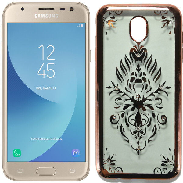 

Чехол силиконовый Beckberg Breathe seria для Samsung J530 (J5-2017) Орнамент (19088)