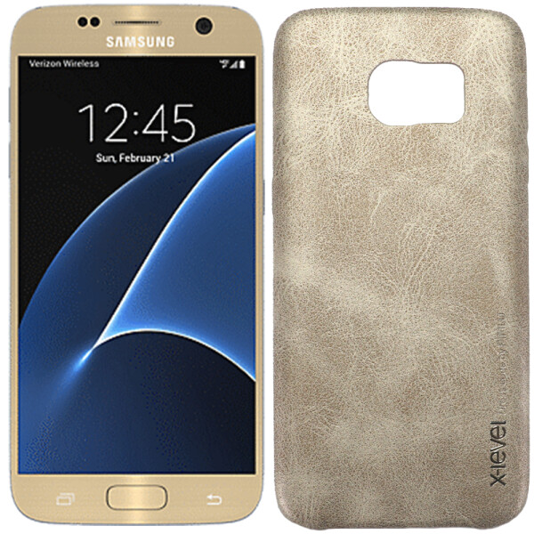 

Чехол X-Level Vintage series для Samsung G935F Galaxy S7 Edge Gold (18504)
