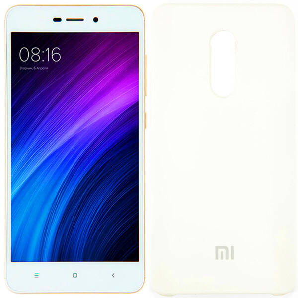 

Чехол силиконовый оригинальный для Xiaomi Redmi Note 4x Серый FULL (26579)
