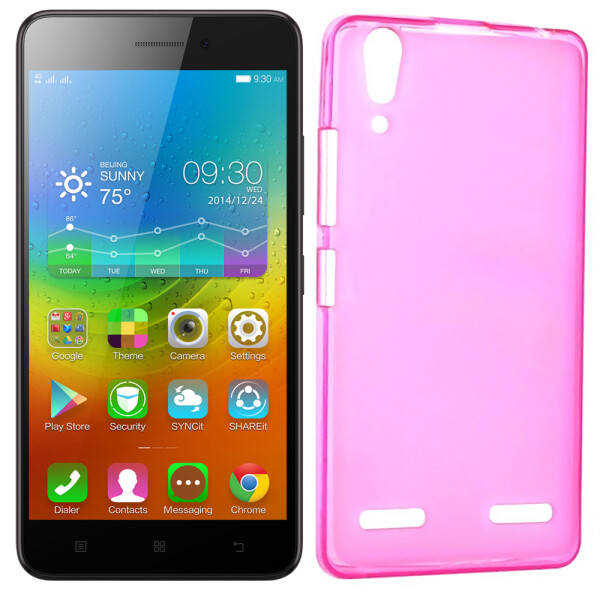 

Чехол Ultra Thin Silicone Remax 0.2 mm для Lenovo A6000 Pink (1999)