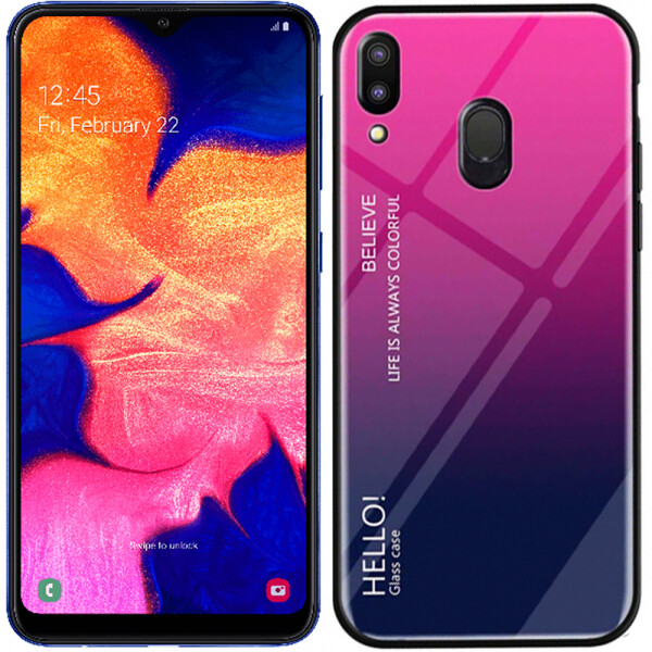 

Чехол TPU Gradient HELLO Glass для Samsung M205 Galaxy М20 Розовый (26901)