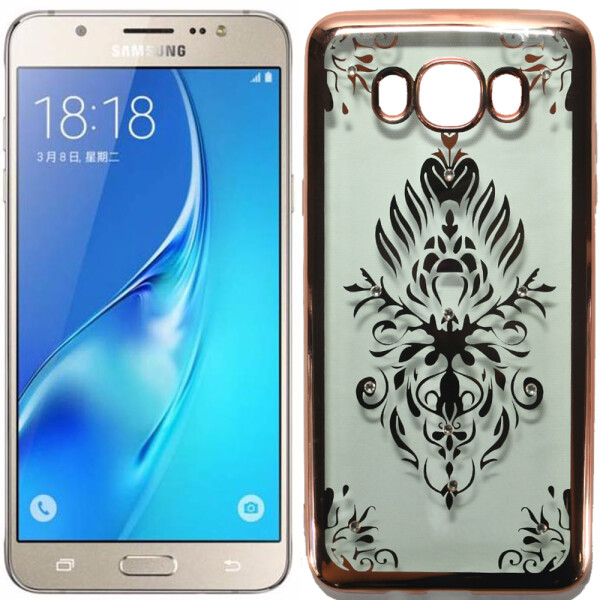 

Чехол силиконовый Beckberg Breathe seria для Samsung J710 (J7-2016) Орнамент (19091)