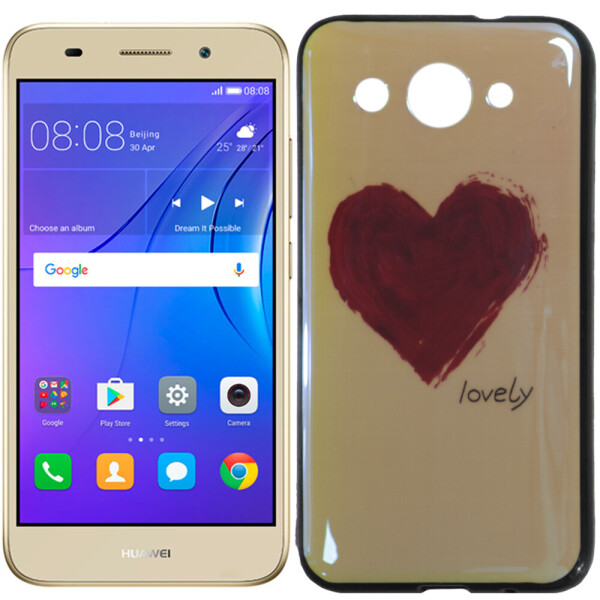 

Чехол U-Like Picture series для Huawei Y3 2017 Heart Blue (21892)