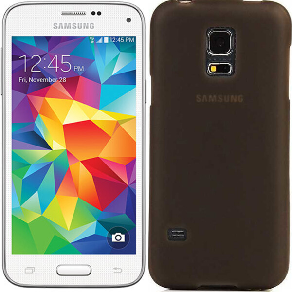 

Чехол силиконовый оригинальный для Samsung G800 (S5 mini) Black (1914)