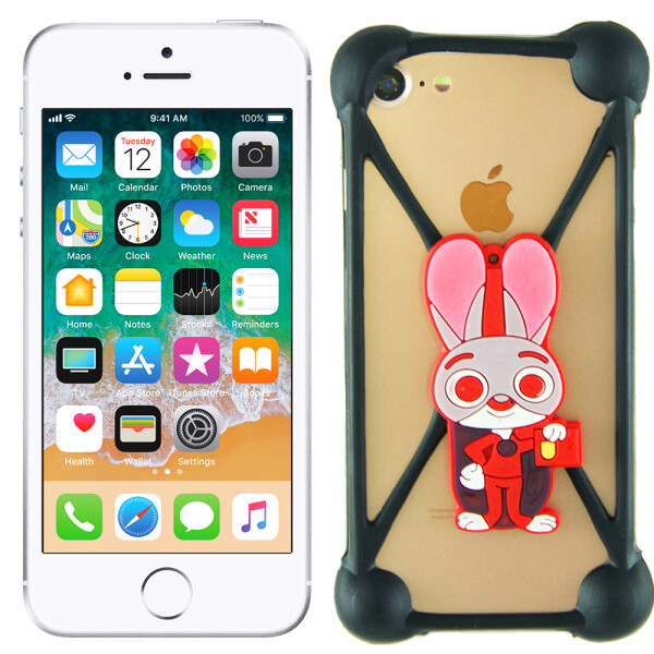 

Чехол Universal Soft Touch Cover Rabbit Zootopia Black (13164)