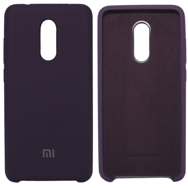 

Чехол силиконовый оригинальный для Xiaomi Redmi 5 Фиолетовый (22251)