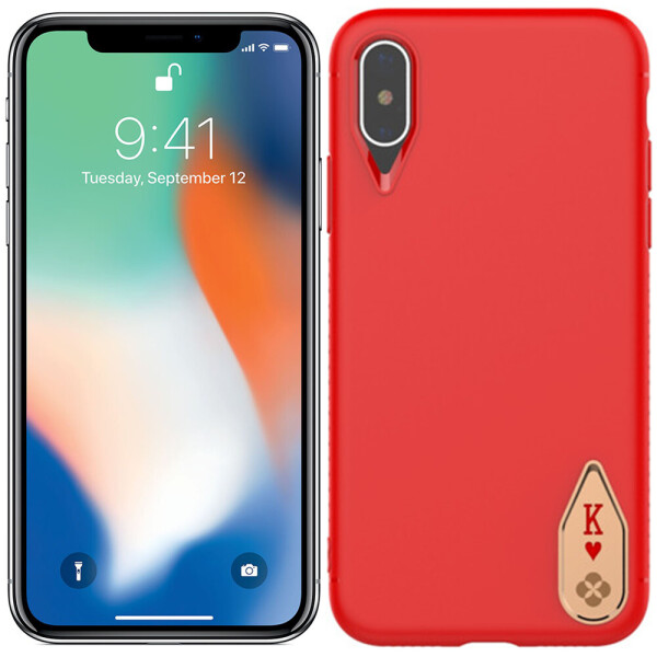 

Чехол TOTU Design Poker series для iPhone X K-red (24179)