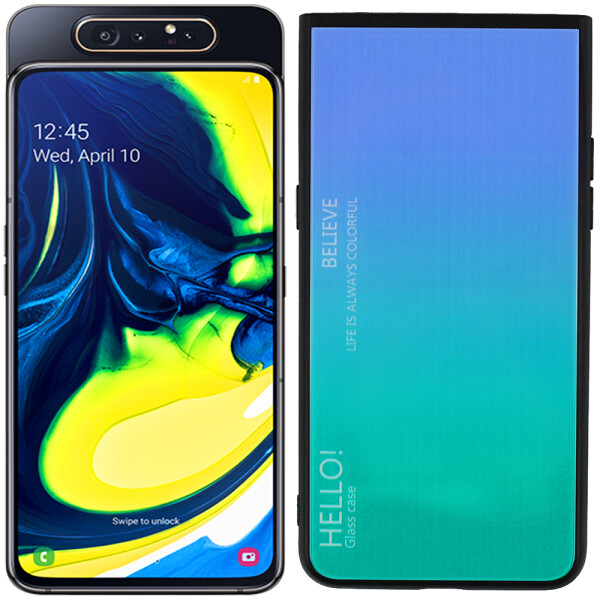

Чехол TPU Gradient HELLO Glass для Samsung A805 Galaxy A80 Голубой (26894)