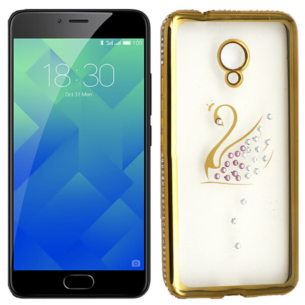 

Чехол силиконовый DIAMOND для Meizu M5 Swan (15531)