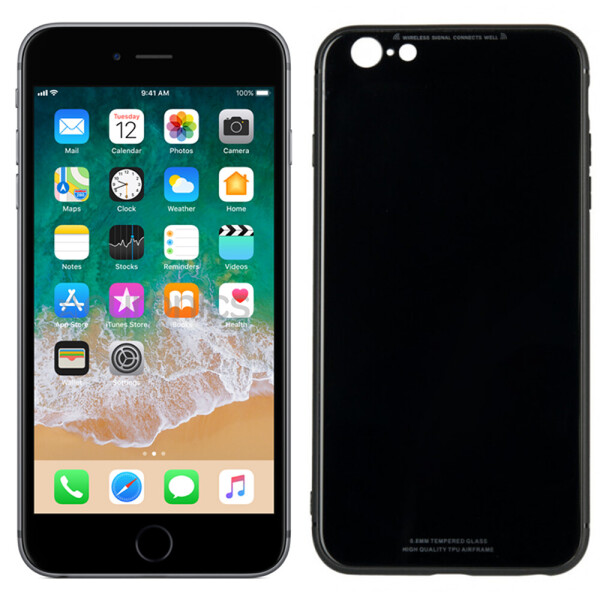 

Чехол iPaky Glass Series для iPhone 6/6S Plus Black (23063)