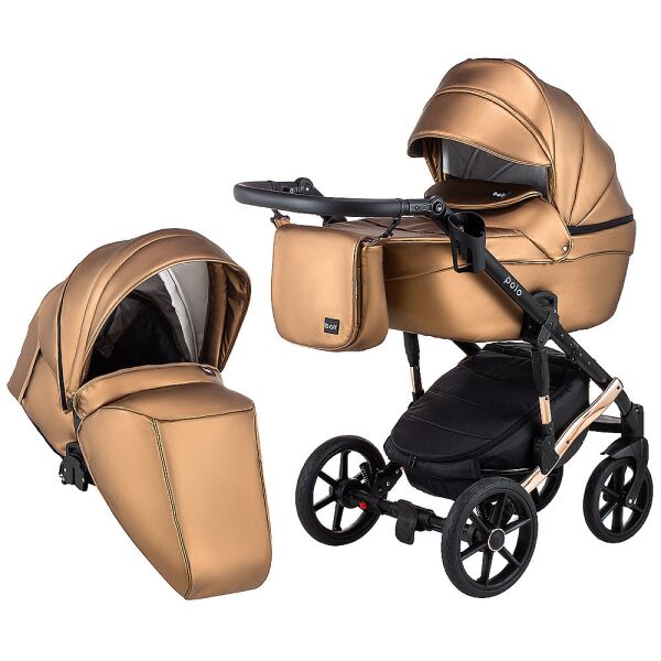

Коляска 2 в 1 Bair Polo (Cooper) кожа 100% 625165